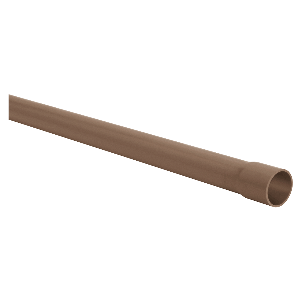 Tubo PVC Soldavel Marrom 25MM 1MT - Tubozan